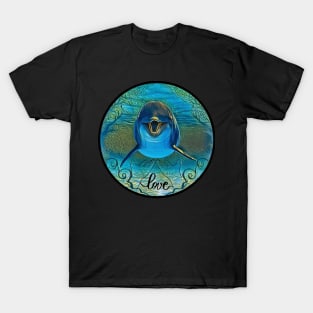 Dolphin come to me love T-Shirt